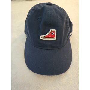 Blue Converse Hat Red Sneaker Logo Youth All Star Cotton SnapBack